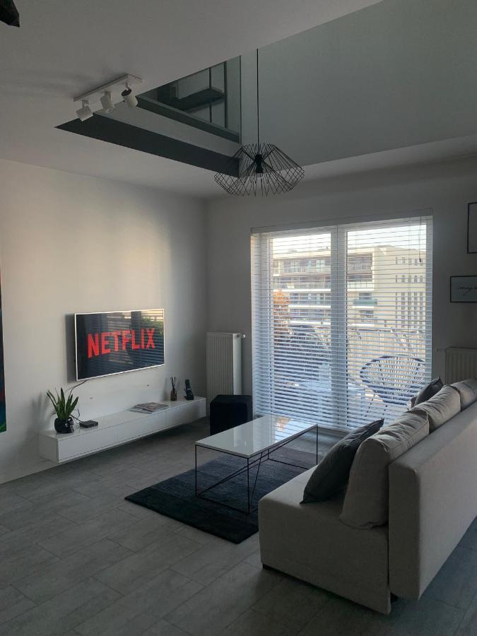 דירות לודז' Two-Levels Penthouse With A Garden In The City Center מראה חיצוני תמונה
