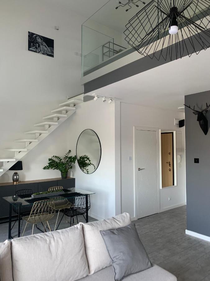 דירות לודז' Two-Levels Penthouse With A Garden In The City Center מראה חיצוני תמונה